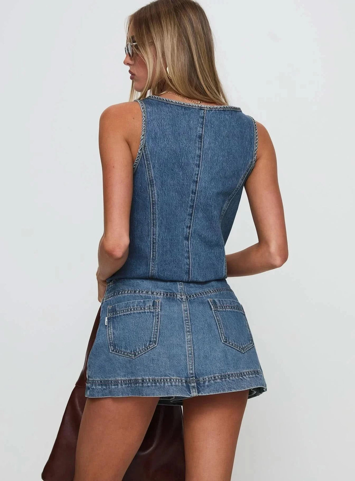 Wren Denim Two Set - Medium Blue Wash