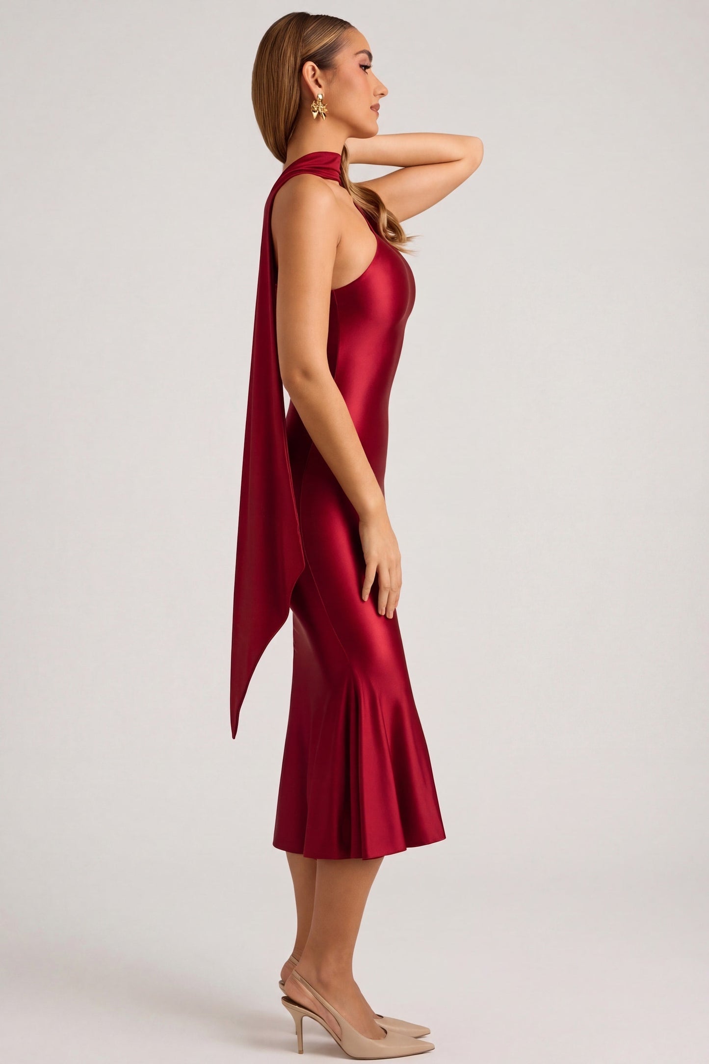 Daniela Pleated Midi Dress