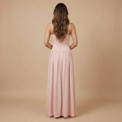 Women's Wedding Guest Ruched Bust Maxi Dress - product image 5