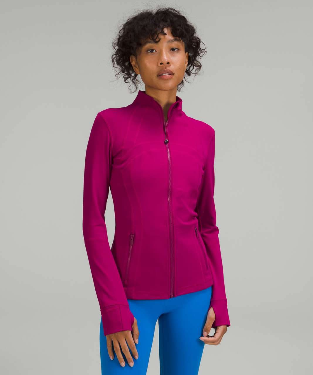 Women's Athleisure High Neck Zip Up Jacket With Pockets - product image 5