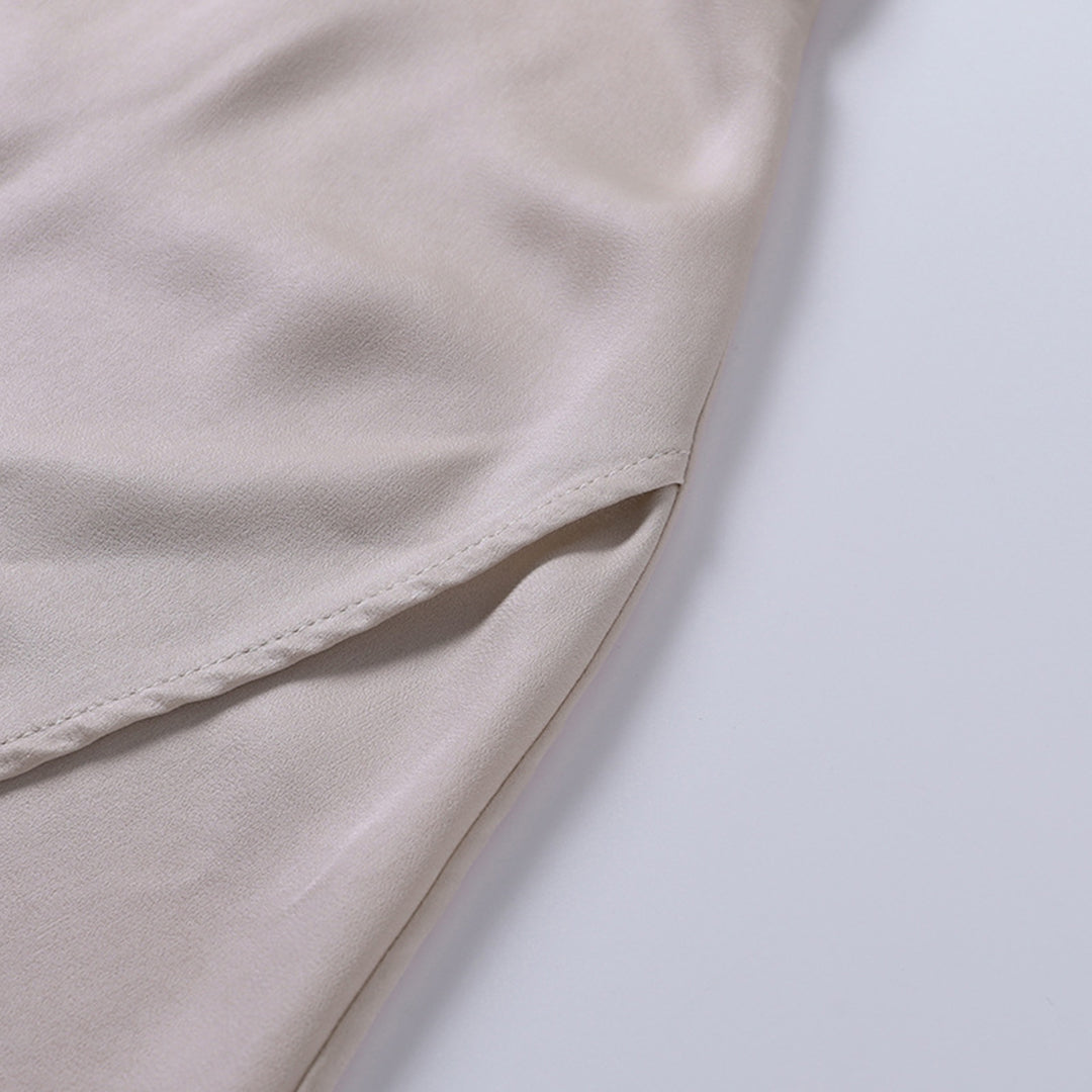 Women's Wedding Guest V Neck Maxi Dress with Slit