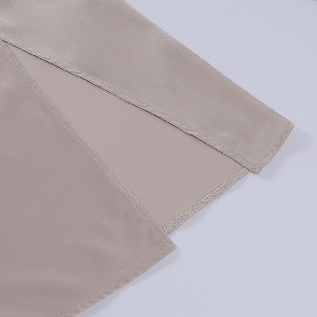 Women's Wedding Guest V Neck Maxi Dress with Slit