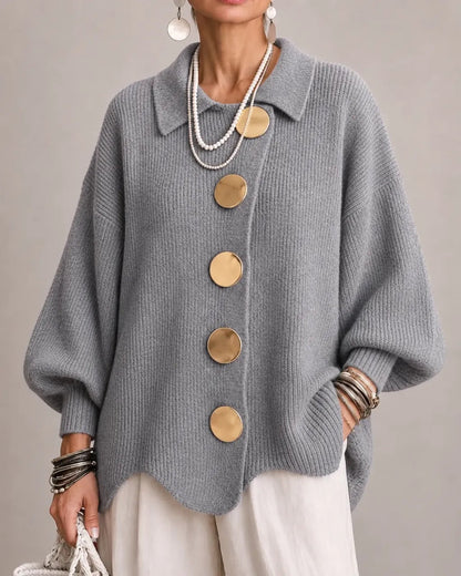 Alessa Collared Knit Top