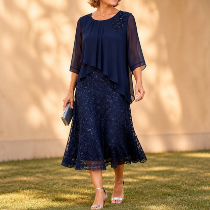 Alinta Lace Midi Dress