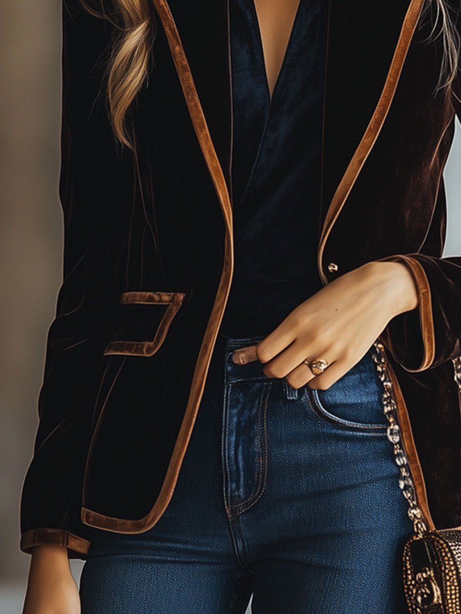 Alizee Contrast Blazer