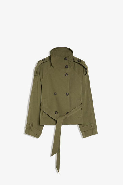 Amabel Cropped Trench Coat