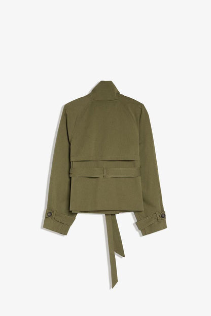 Amabel Cropped Trench Coat