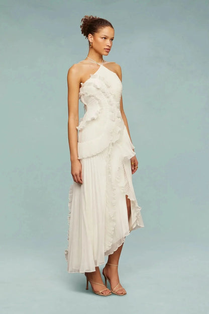 Amelia Halter Maxi Dress