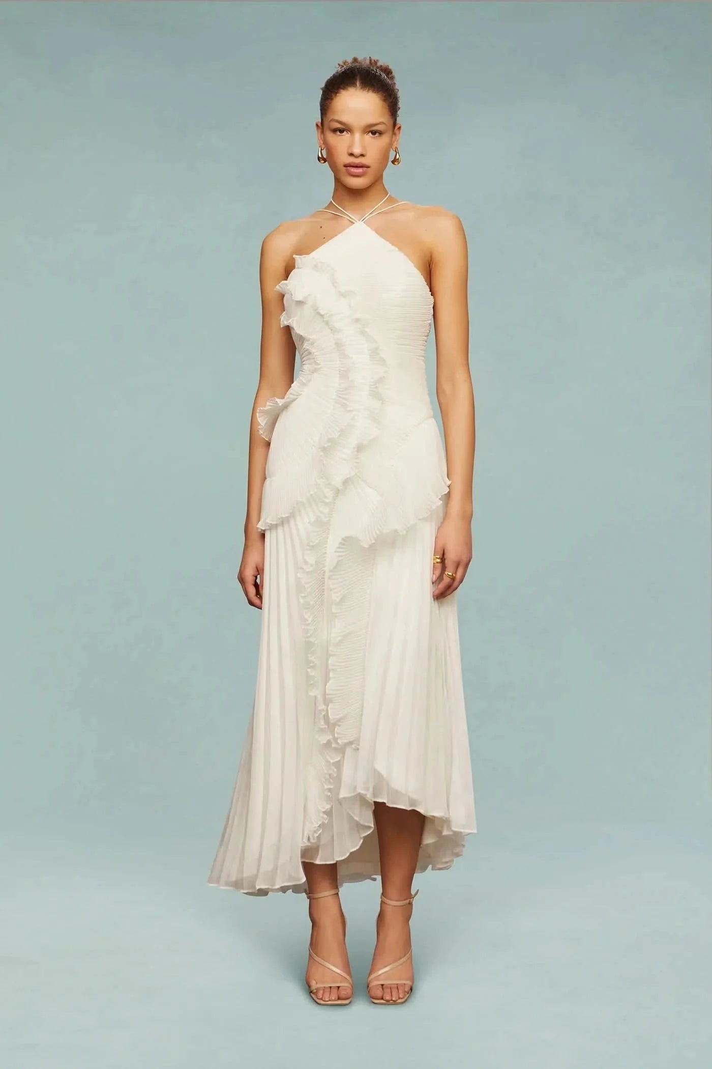 Amelia Halter Maxi Dress