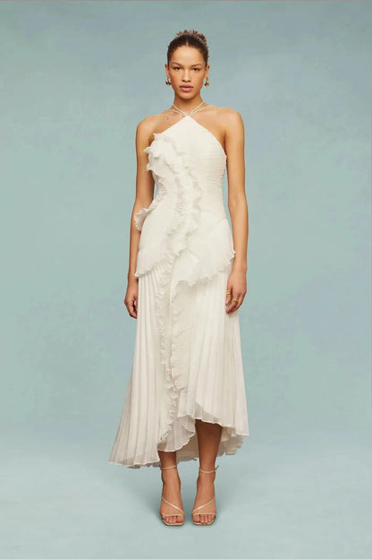 Amelia Halter Maxi Dress