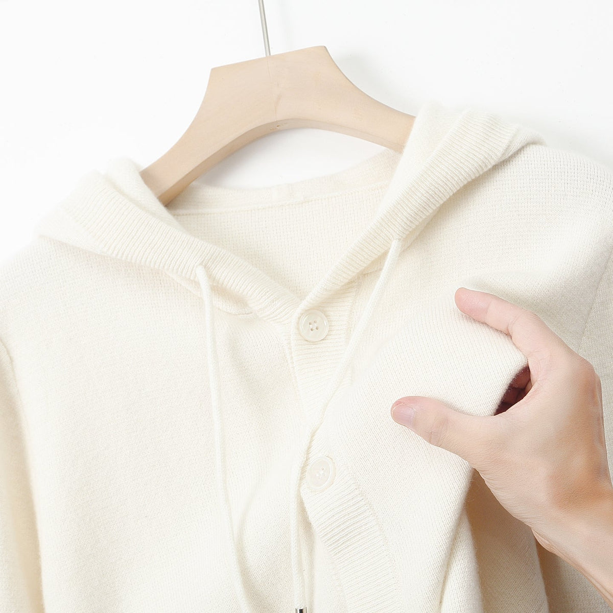 Anela Hooded Top