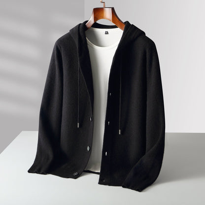 Anela Hooded Top - Black
