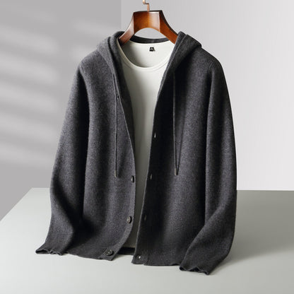 Anela Hooded Top - Dark Gray