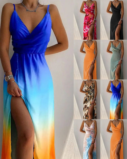 Anouk Cowl Neck Maxi Dress
