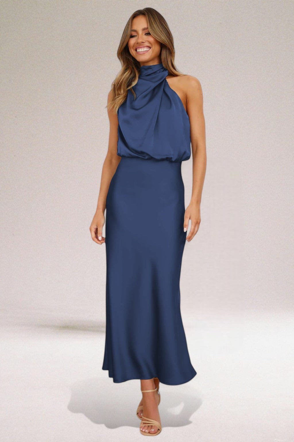 Arden Halter Midi Dress