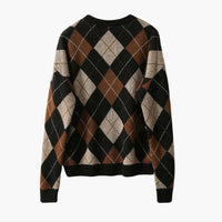 Black and Brown Argyle