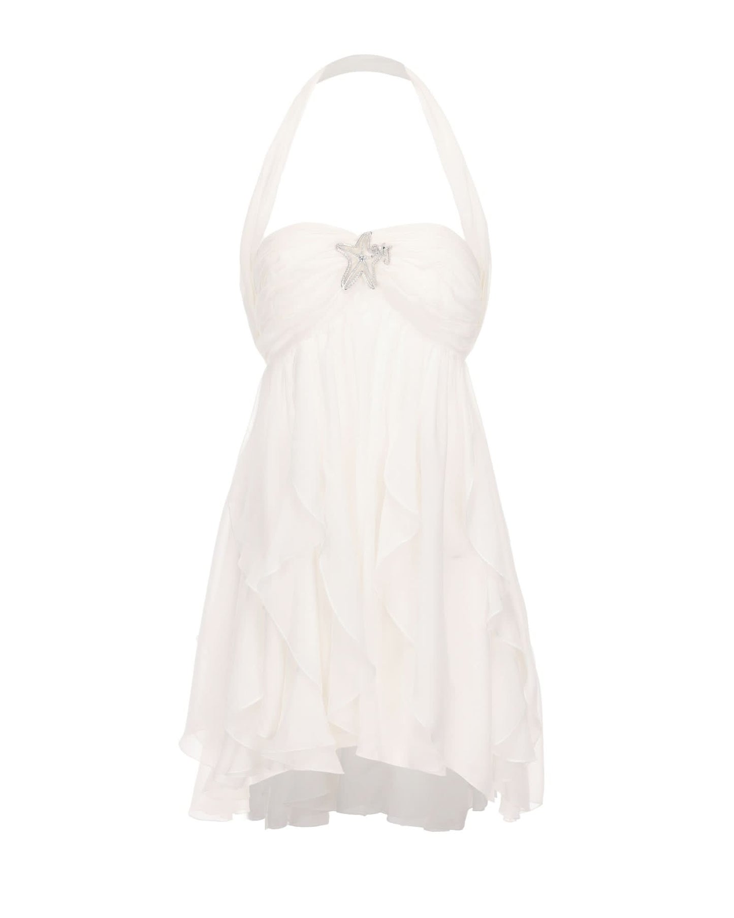 Caterina Floral Halter Dress