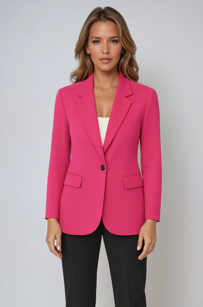 Claire Button Tailored Blazer