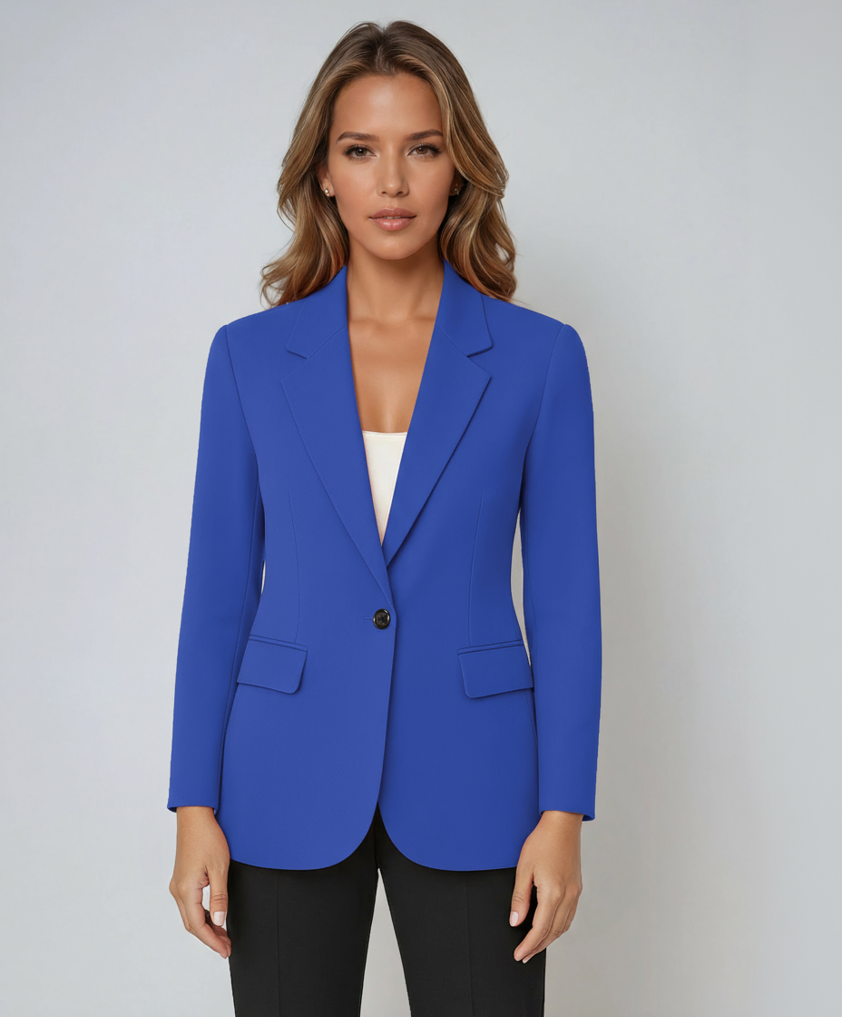 Claire Button Tailored Blazer