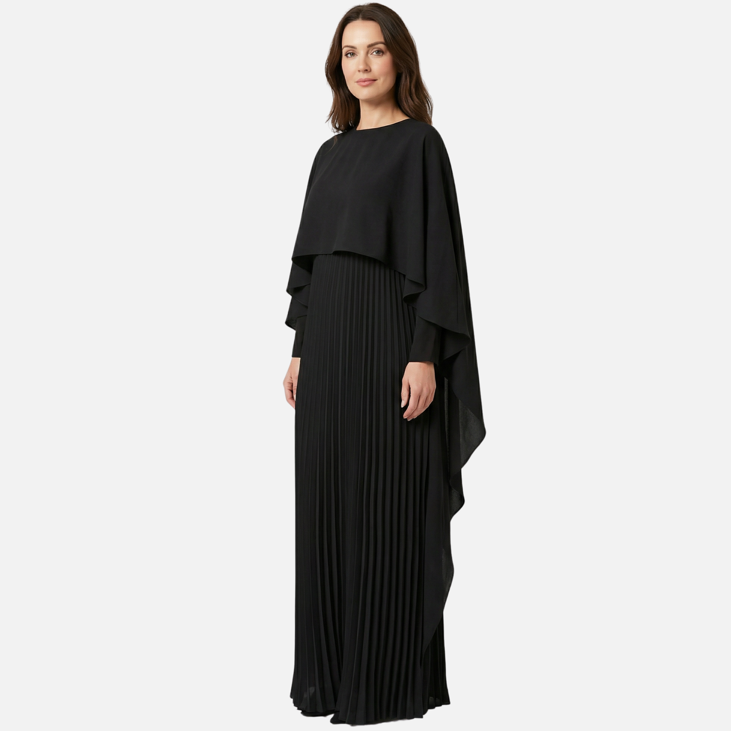 Cleo Cape Maxi Dress