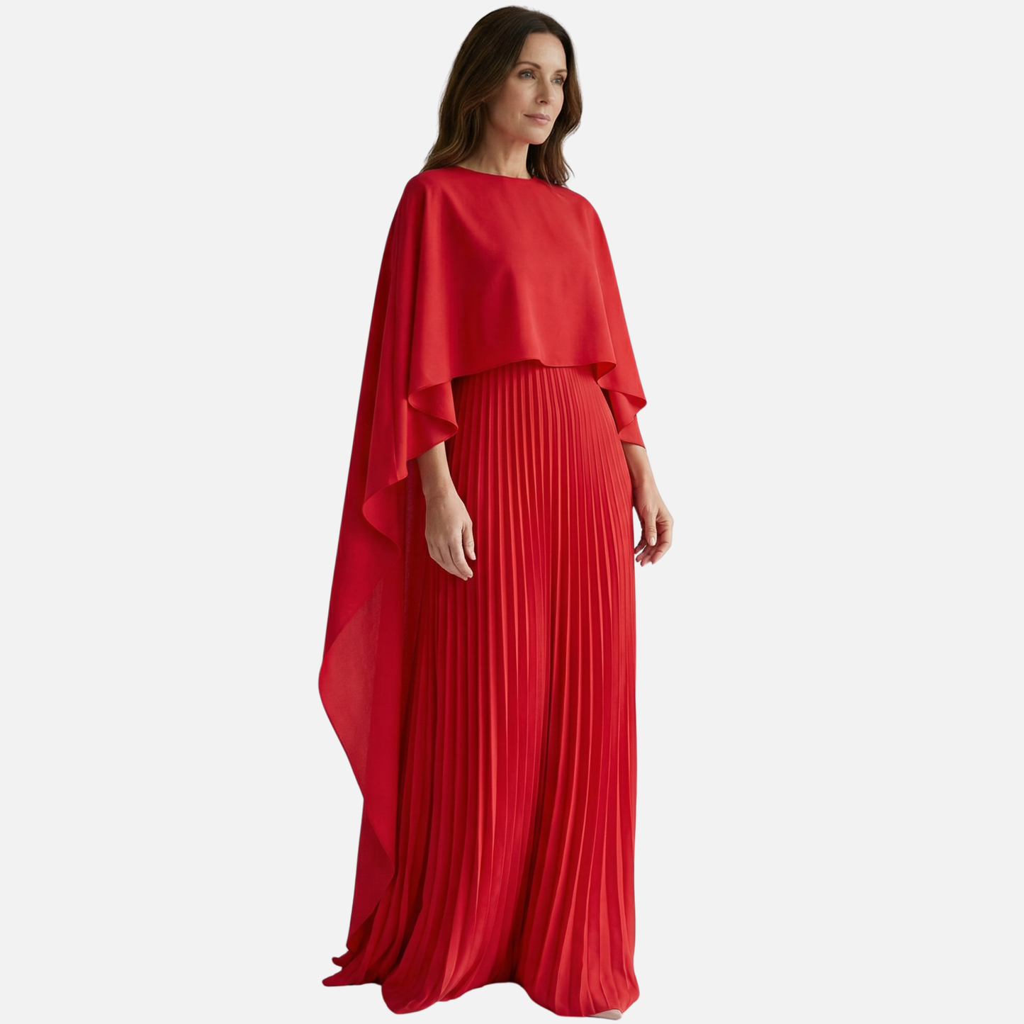 Cleo Cape Maxi Dress
