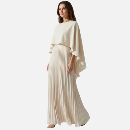 Cleo Cape Maxi Dress