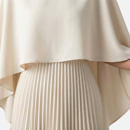 Cleo Cape Maxi Dress