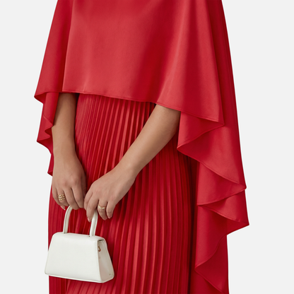 Cleo Cape Maxi Dress