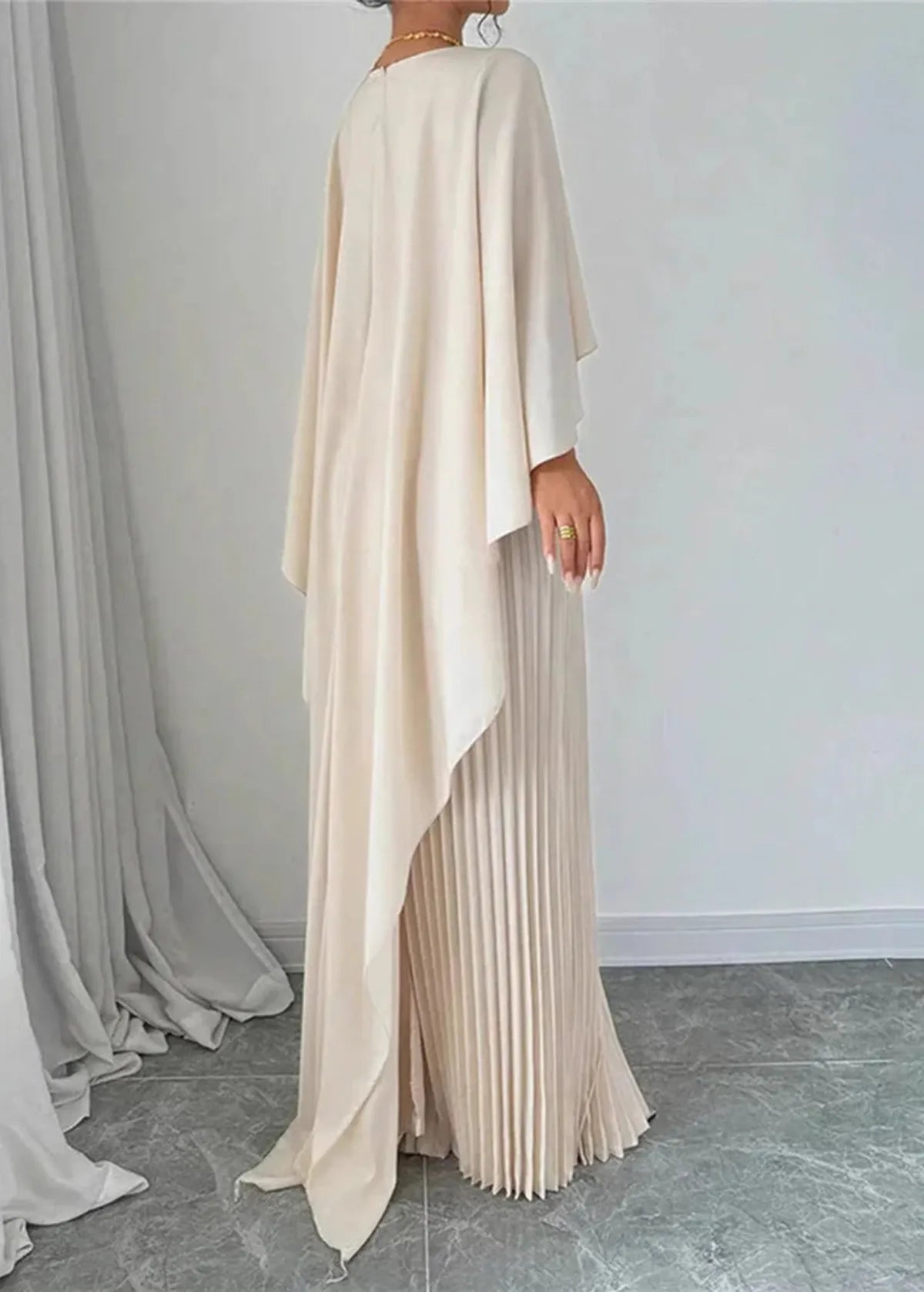 Cleo Cape Maxi Dress