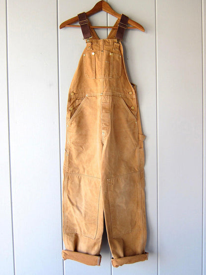 Coralia Dungaree Jumpsuit - Khaki