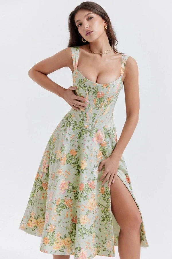 Coralie Off Shoulder Midi Dress