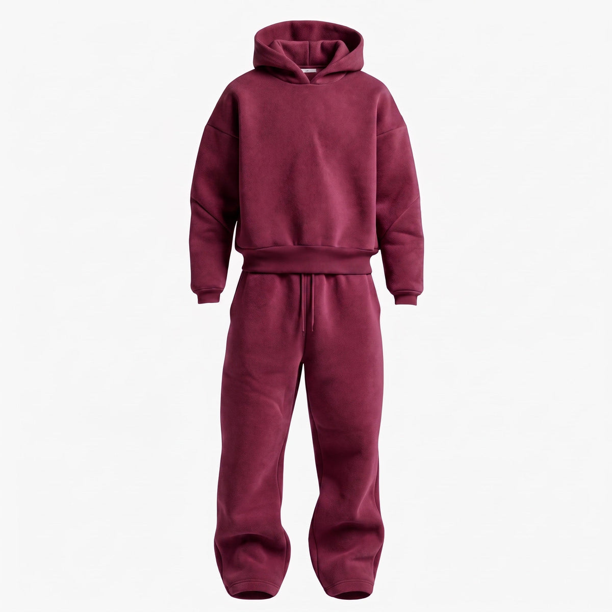 Cyrus Relaxed Hooded Tracksuit - Red