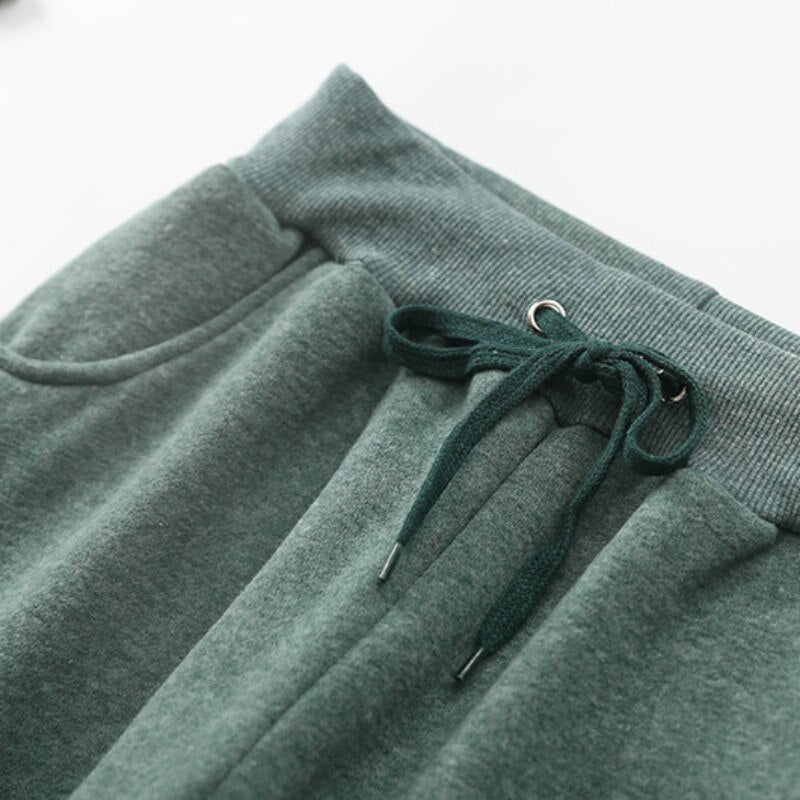 Dacia Lined Drawstring Jogger Pants - Sage Green