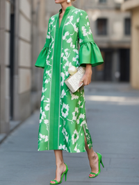Green Floral