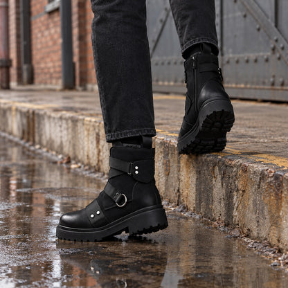 Desmond Combat Boots