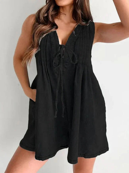 Dixie Denim Romper