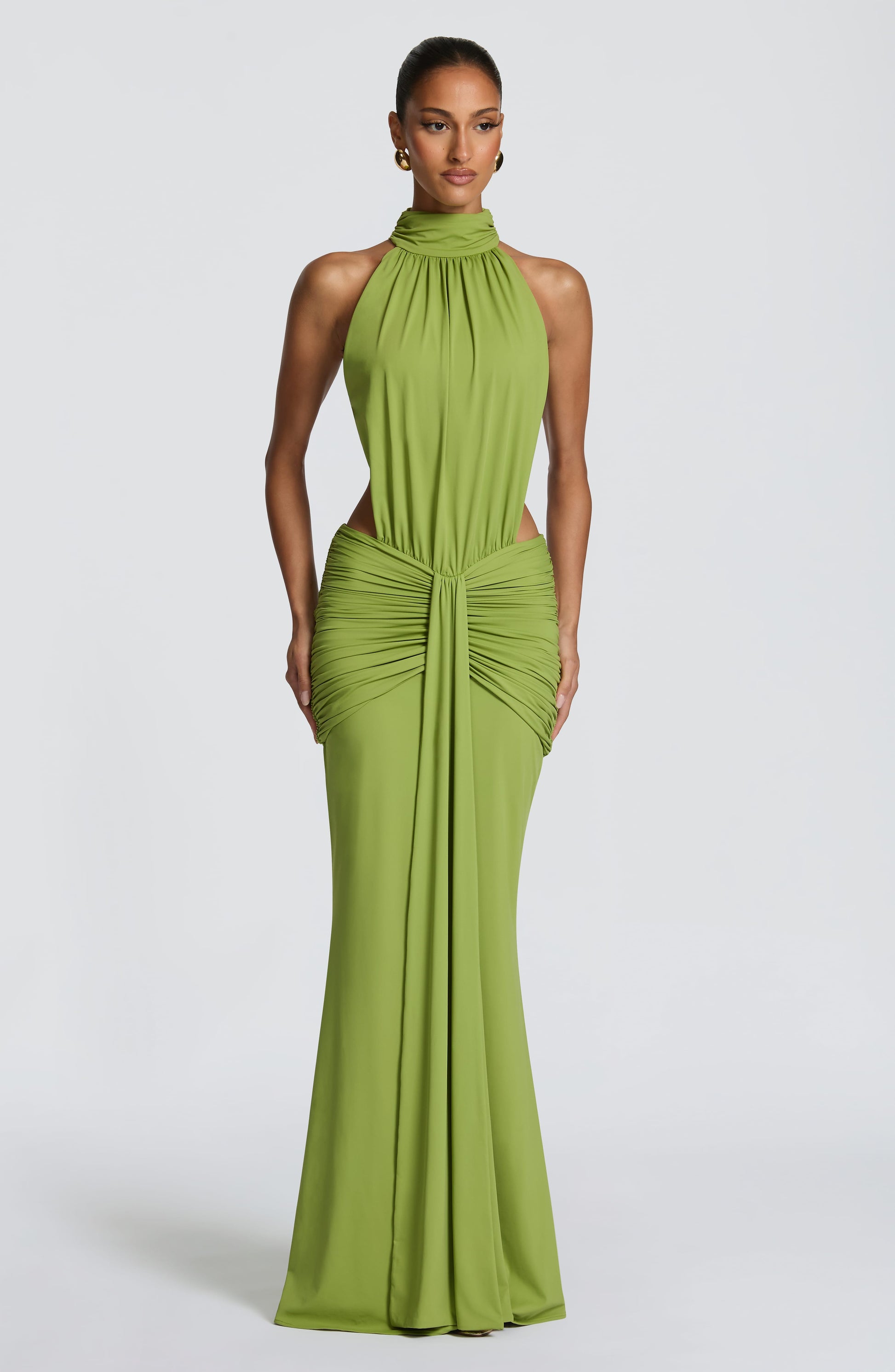 Dove Halter Maxi Dress