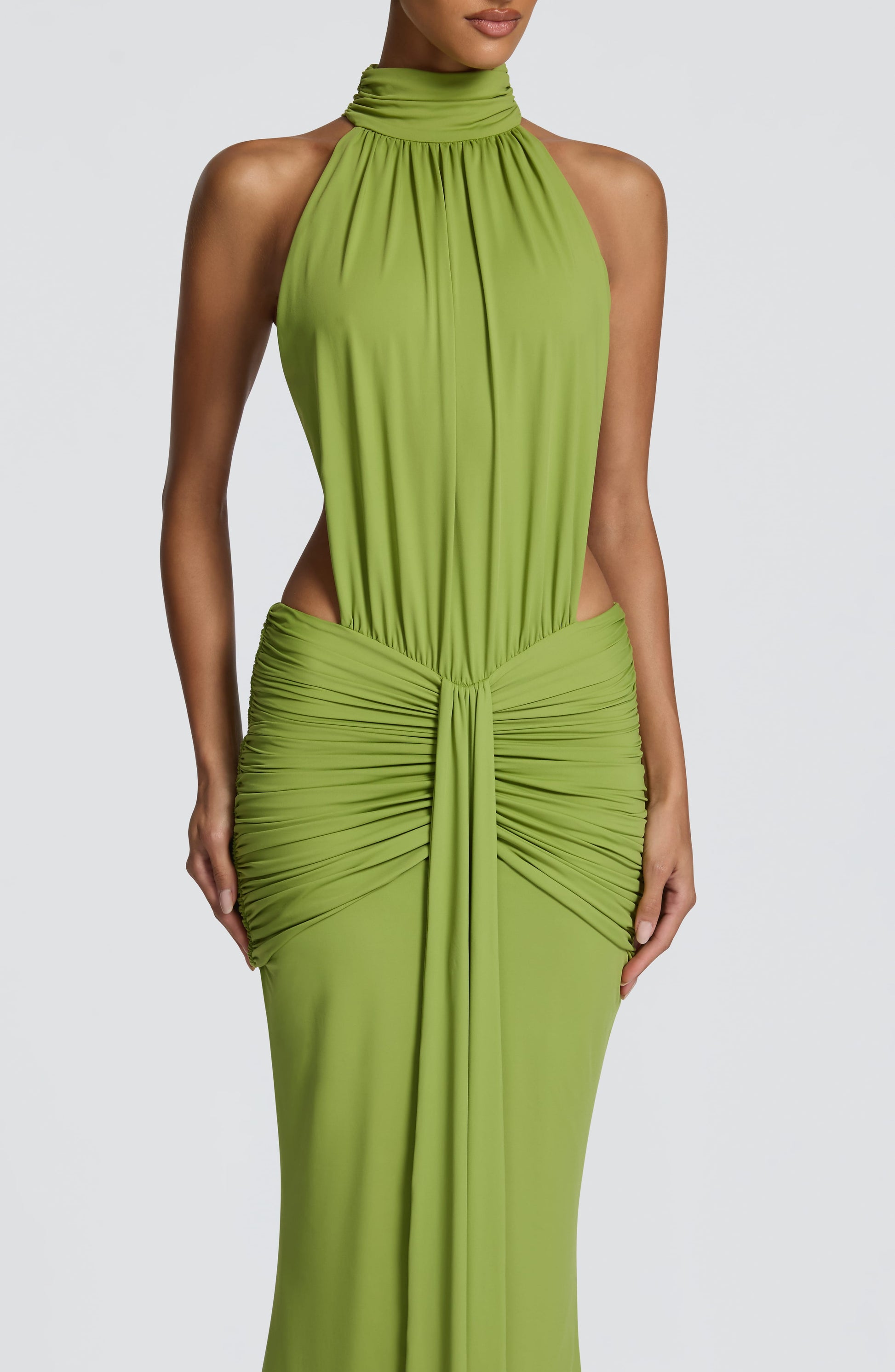 Dove Halter Maxi Dress
