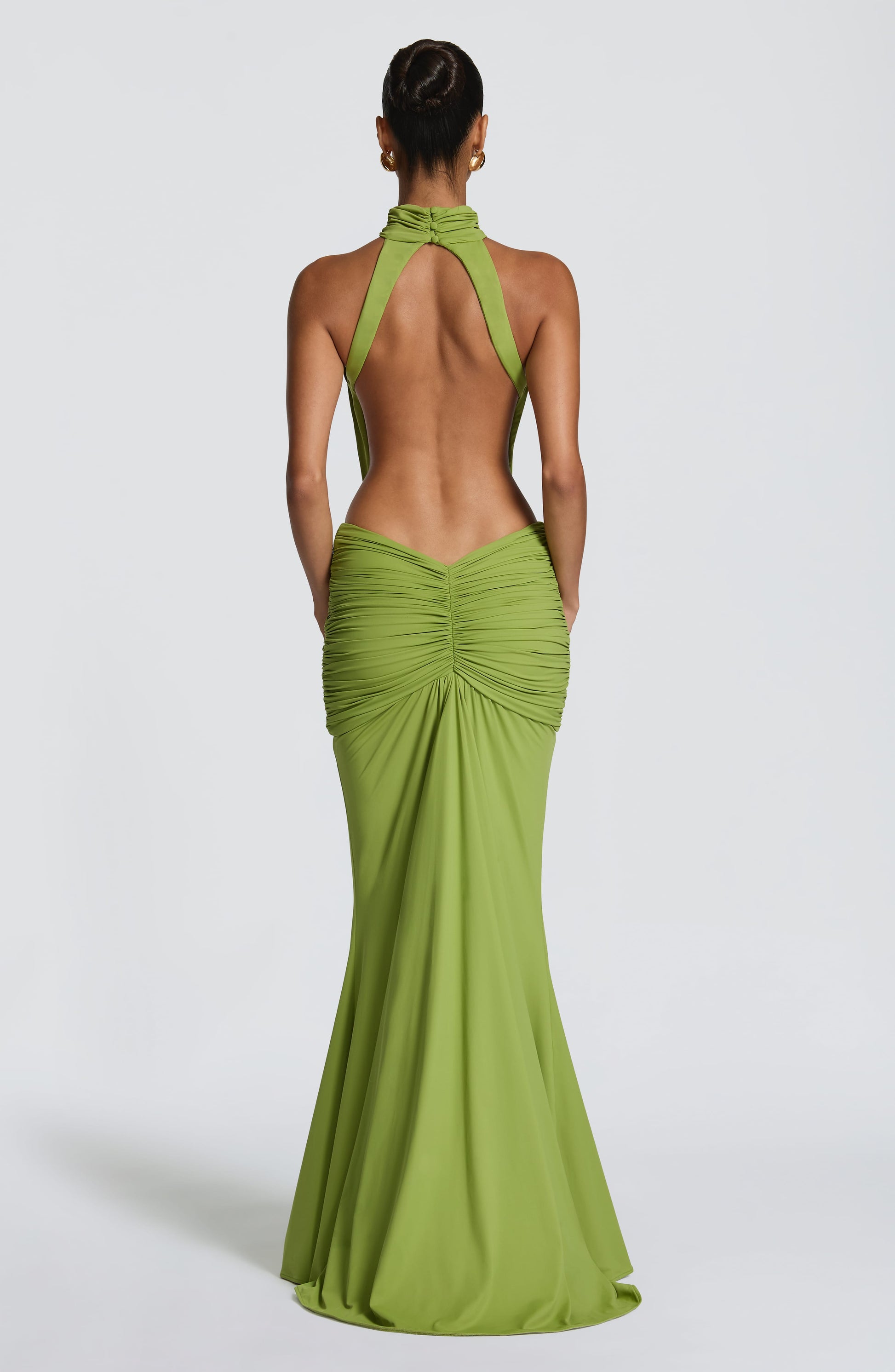 Dove Halter Maxi Dress