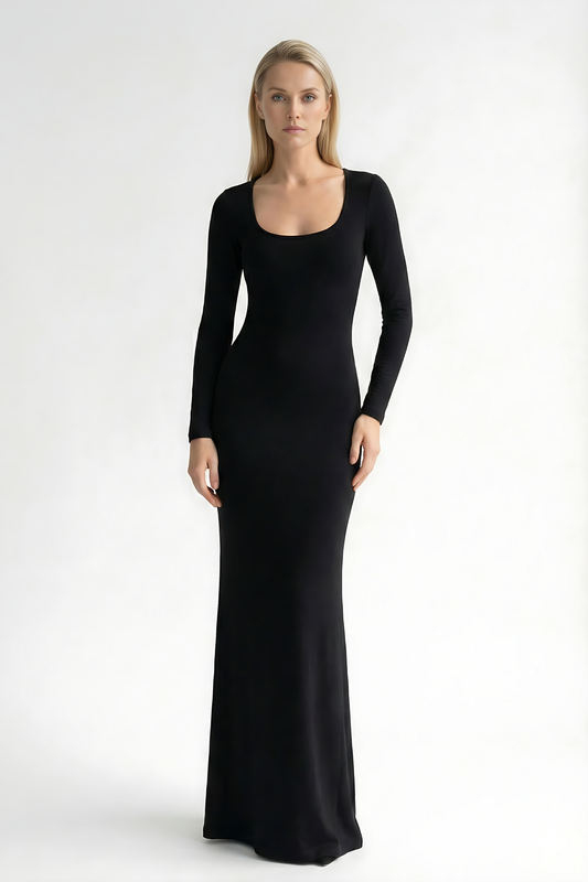 Eden Square Neck Maxi Dress