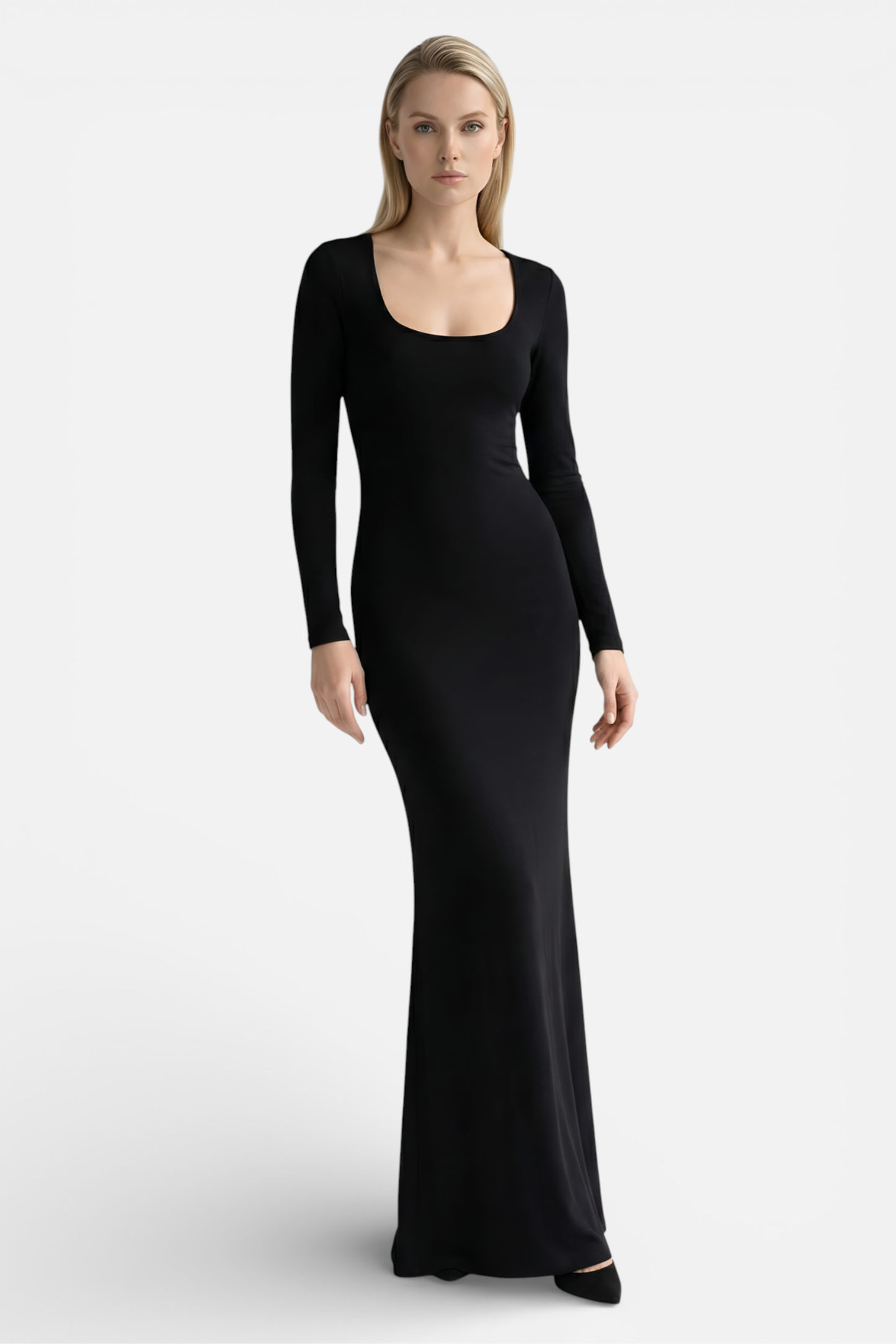 Eden Square Neck Maxi Dress