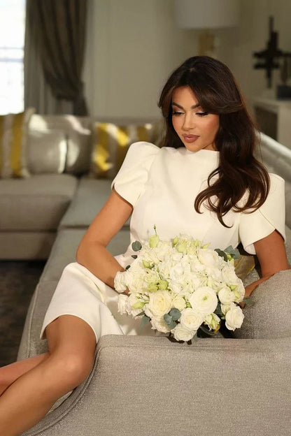 Eleana Mini Dress - White
