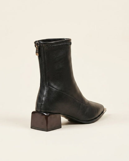 Eleanora Block-Heel Ankle Boots