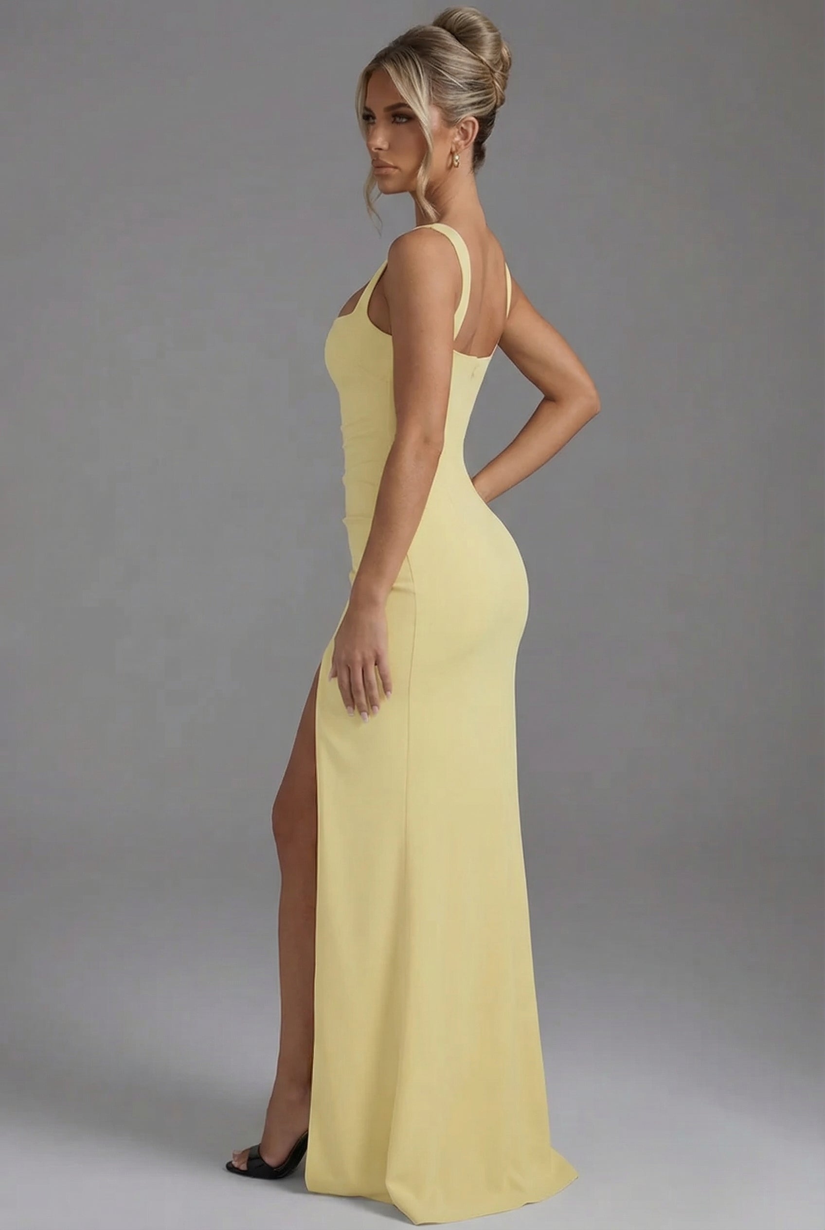 Elodie Square Neck Maxi Dress