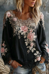 Black Floral