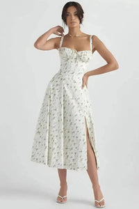 White Floral Linsay