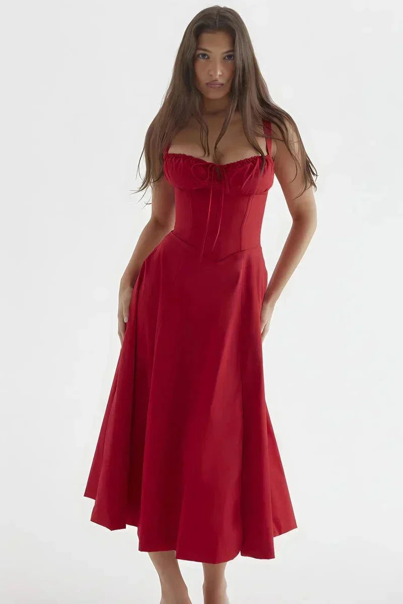 Esmae Corset Midi Dress