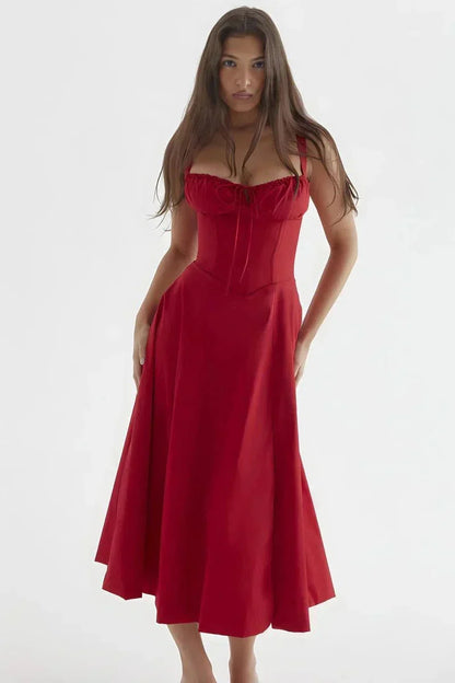 Esmae Corset Midi Dress