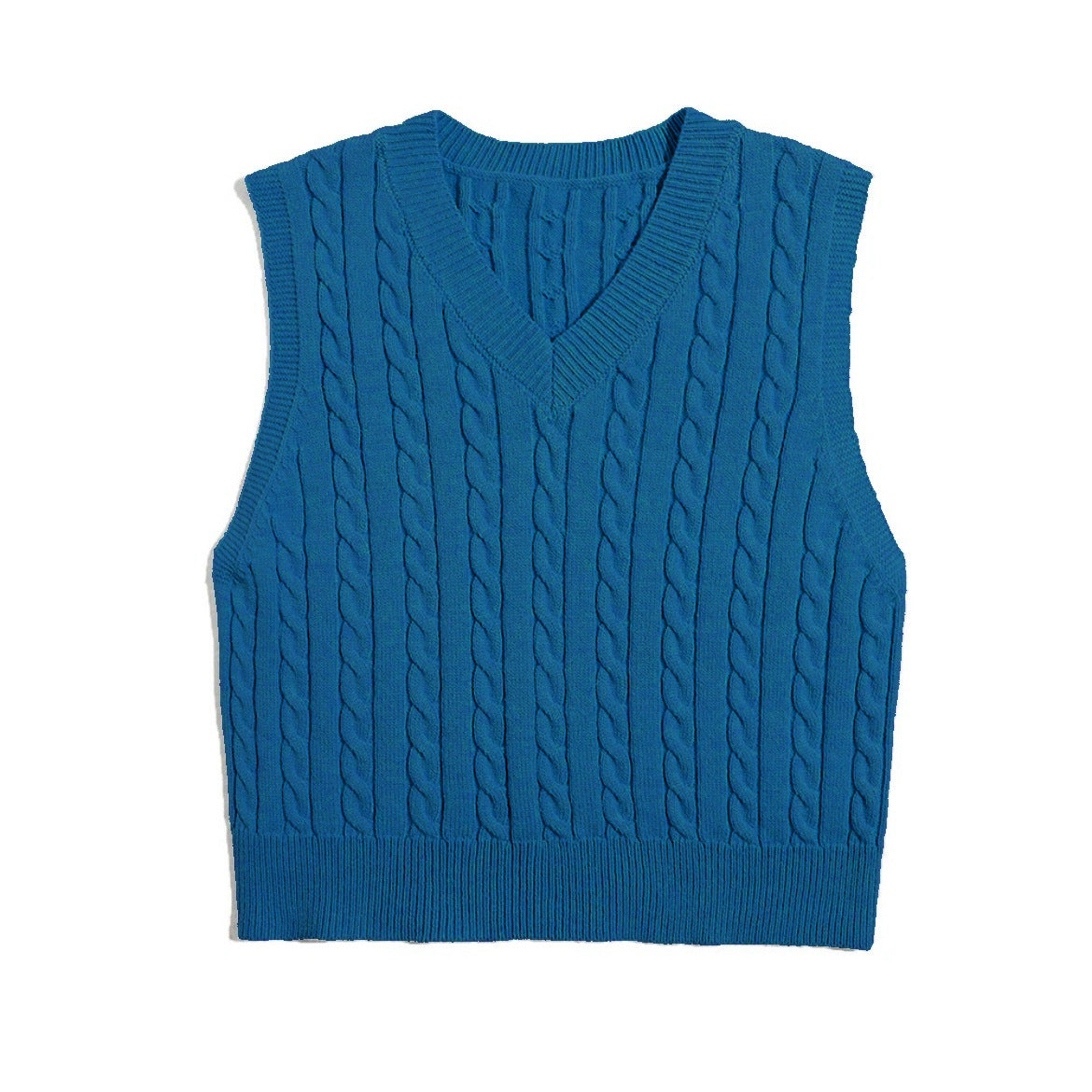 Esmay Knit Top - Blue