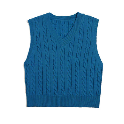 Esmay Knit Top - Blue
